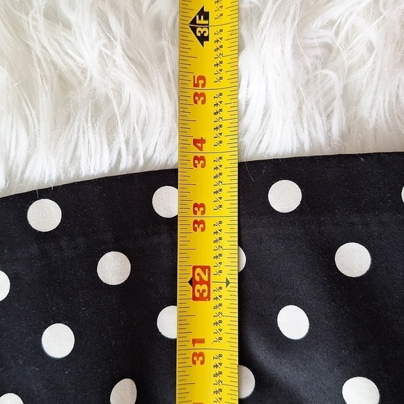 NEW LC Lauren Conrad Polka Dot Fit and Flare Dress - Picture 15 of 16